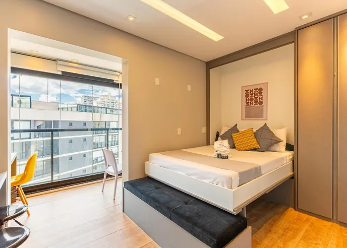 Easy Star - Studio Estiloso Na Vila Olimpia - Ts03G