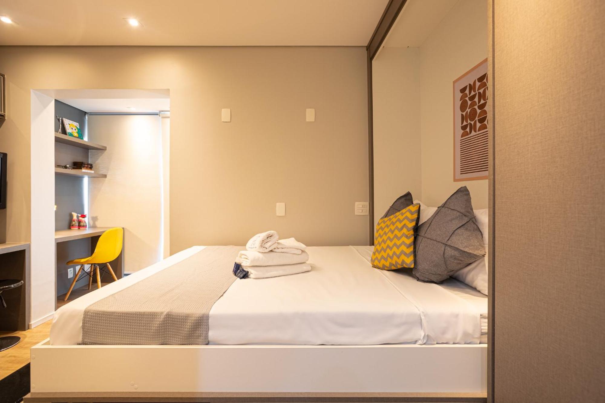 Apartamento Easy Star - Estiloso Na Olimpia - Ts03g São Paulo